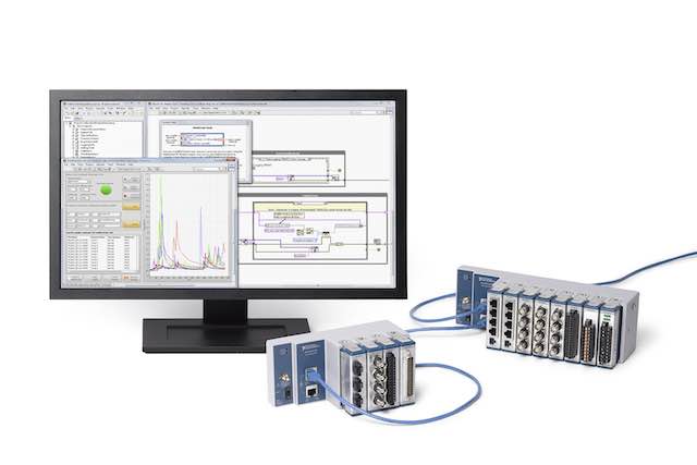 National Instruments' (NI) cDAQ-9185 and cDAQ-9189 multislot Ethernet chassis feature are designed to enhance time sensitive networking (TSN) and rugged CompactDAQ hardware for distributed measurements. Courtesy: National Instruments
