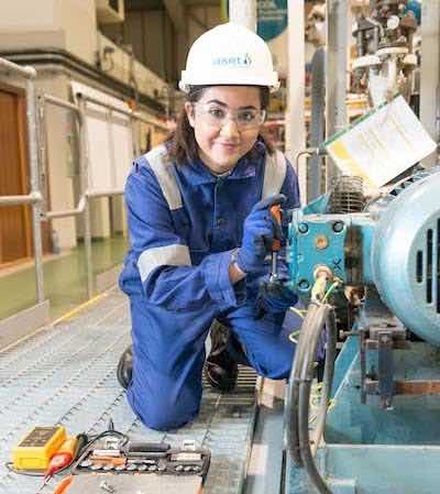 Ellie Mair believes the industry appeals to those who have a vocation for engineering despite their gender. Courtesy: The Big Partnership