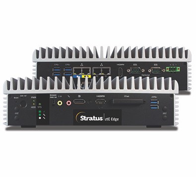 Helping with hybrid operational technology implementations, Stratus’ ztC Edge is a zero-touch, fully virtualized and self-protecting computing platform, specifically designed for industrial edge environments. Courtesy: Stratus Technologies