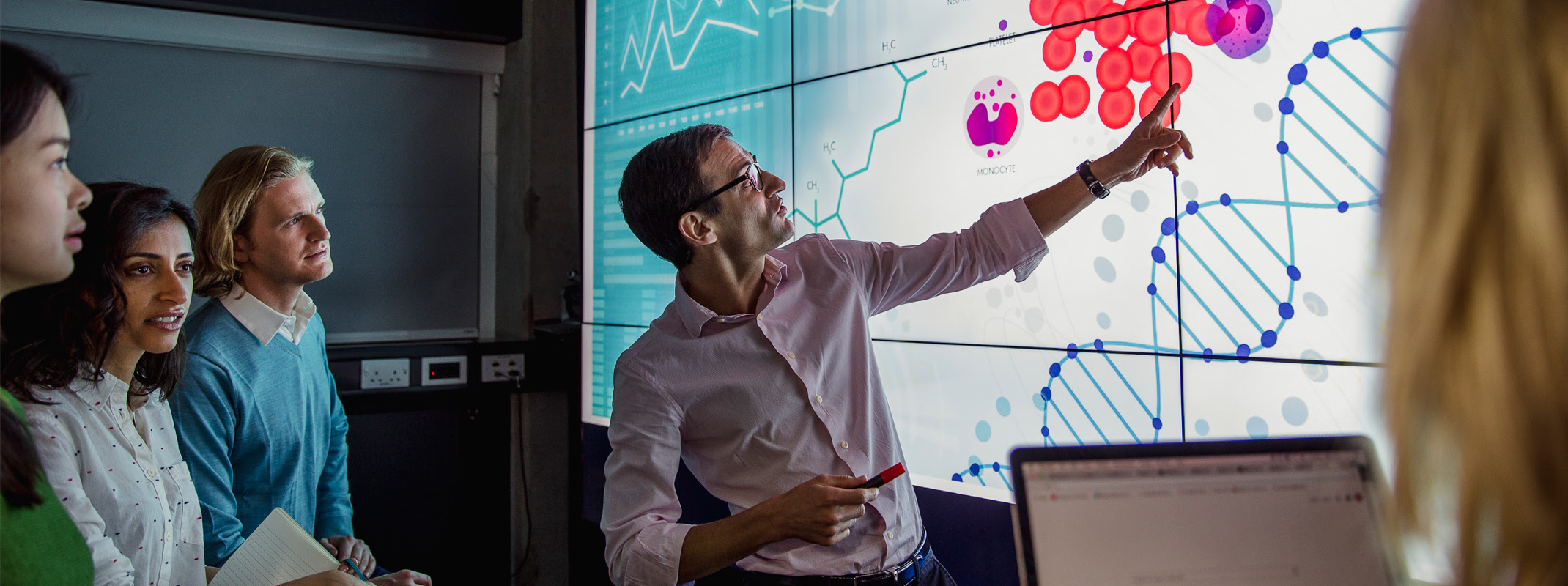 The connection developed by Indiana University and industry researchers will enable high-speed sharing of massive amounts of data created by modern digital instruments like gene sequencers, powerful microscopes, and the Large Hadron Collider. Courtesy: Indiana University
