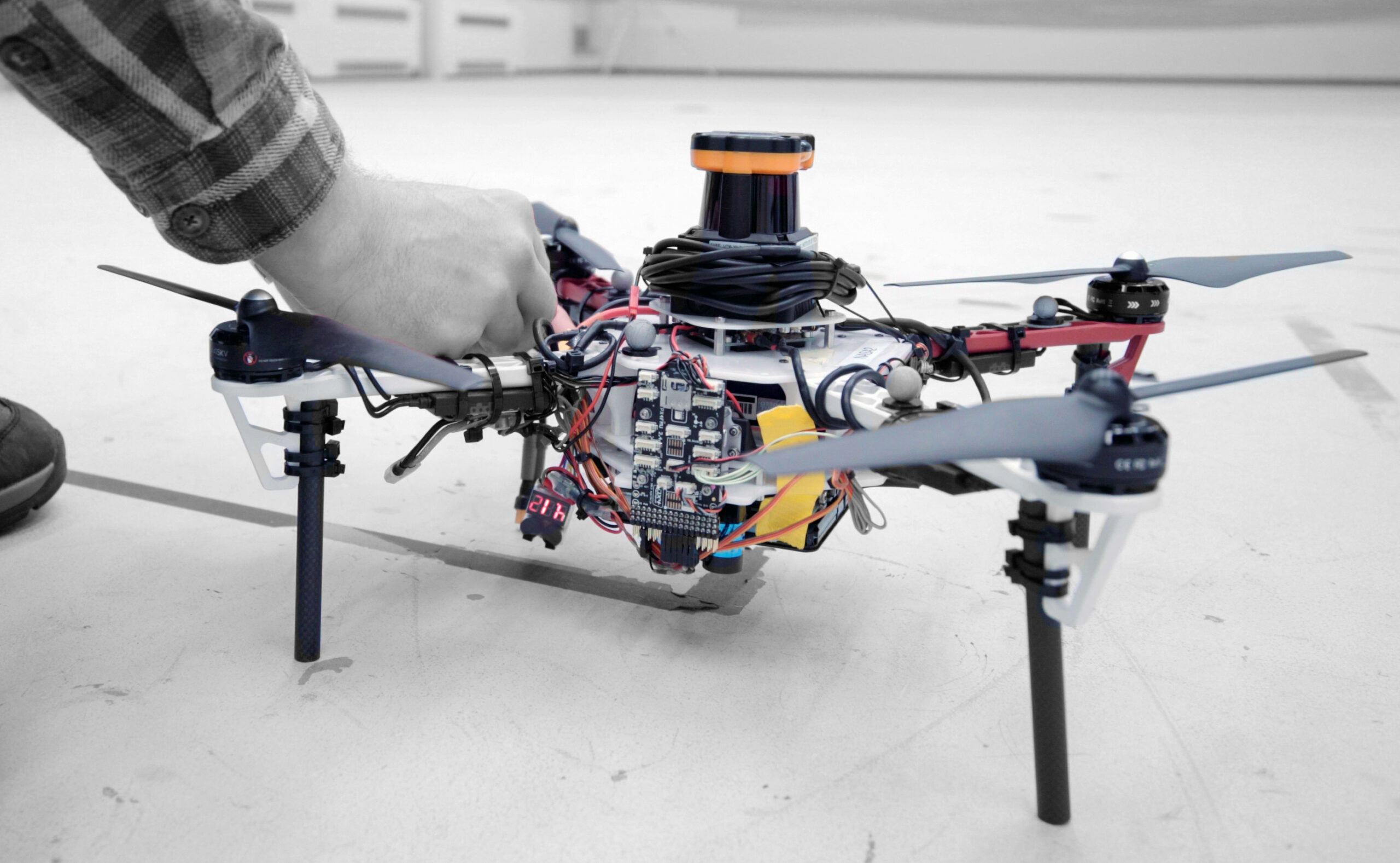MIT researchers describe an autonomous system for a fleet of drones to collaboratively search under dense forest canopies using only onboard computation and wireless communication — no GPS required. Courtesy: Melanie Gonick, MIT