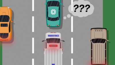 A model by MIT and Microsoft researchers identifies instances where autonomous cars have “learned” from training examples that don’t match what’s actually happening on the road, which can be used to identify which learned actions could cause real-world errors. Courtesy: MIT News