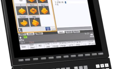 Machine tool programmers and engineers that use Renishaw’s GoProbe macros could save significant time and labor with the use of Mitsubishi Electric Automation Inc.’s Interactive Cycle Insertion screens on its M8 Series of CNC controls. The new software screens can integrate Renishaw GoProbe macros with CNC controls. Courtesy: Mitsubishi Electric
