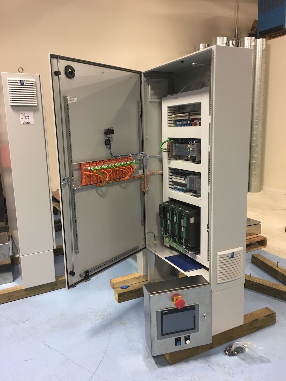 Users need to consider value, design flexibility, and potential modifications when choosing an enclosure for a manufacturing application. Courtesy: Rittal