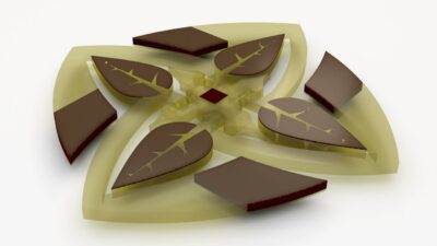 A new MIT-invented system automatically designs and 3-D prints complex robotic actuators optimized according to an enormous number of specifications, such as appearance and flexibility. To demonstrate the system, the researchers fabricated floating water lilies with petals equipped with arrays of actuators and hinges that fold up in response to magnetic fields run through conductive fluids. Courtesy: Subramanian Sundaram, MIT