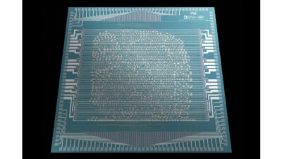 MIT engineers have built a modern microprocessor from carbon nanotube field-effect transistors (pictured), which are seen as faster and greener than silicon transistors. The new approach uses the same fabrication processes used for silicon chips. Courtesy: Felice Frankel, MIT