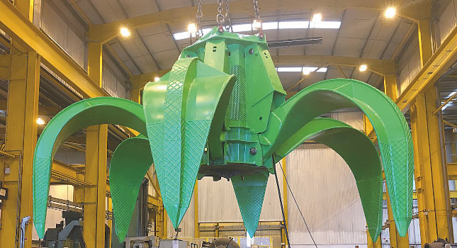 Effective maintenance of waste grabs ensures continued safe and reliable performance. Courtesy: Sulzer