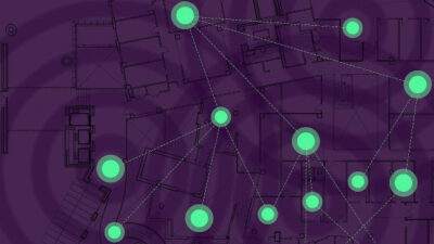 A system designed by researchers at MIT and elsewhere enables interconnected smart devices to cooperatively pinpoint their positions in noisy environments where GPS usually fails, which is useful for emerging “localization-of-things” applications. Courtesy: Christine Daniloff, MIT