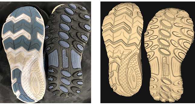 On the right is a 3D image with auto-exposure control. A Purdue team has created technology to make 3D cameras easier to use. Courtesy: Purdue University
