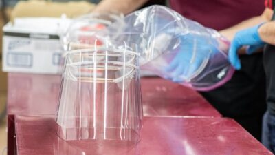 High demand for raw materials has impacted the supply chain, but many companies have graciously donated materials researchers require to produce face shields and diffusers for metered dose inhalers. Courtesy: Texas A&M Engineering
