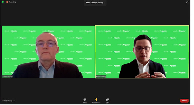 At ARC Forum, in the Schneider Electric Zoom press conference, Kaishi Zhang, EcoStruxure automation expert/product management director, and John Conway, vice president business transformation next gen automation, discussed universal automation benefits. EcoStruxure Automation Expert software, allows users to design processes independently of the system, easily distribute changes, design a digital twin first for faster testing and adjustment. https://Exchange.se.com has more information. Courtesy: CFE Media and Technology, ARC Advisory Group