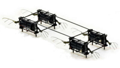 Insects’ remarkable acrobatic traits help them navigate the aerial world, with all of its wind gusts, obstacles, and general uncertainty. Such traits are also hard to build into flying robots — but MIT Assistant Professor Kevin Yufeng Chen has built a system that approaches insects’ agility. Courtesy: Kevin Yufeng Chen, MIT