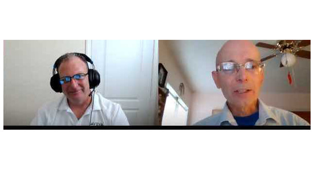 John Krajewski, vice president product management, Aveva, discusses many ways that manufacturing and industrial facility software increases competitiveness, with Mark T. Hoske, Control Engineering, content manager. Courtesy: Control Engineering