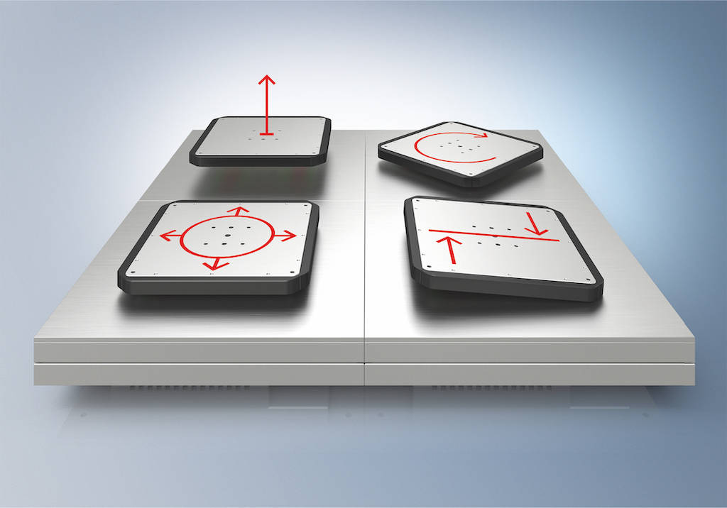 Floating motion: XPlanar Flying Motion from Beckhoff Automation can be used for diverse processing, packaging and end-of-line applications, enabling non-linear and lot-size-1 production. Courtesy: Beckhoff Automation