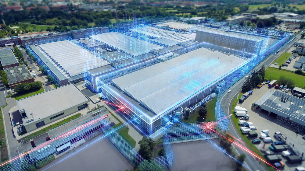 The highly automated Siemens Electronics Works Amberg plant, built in 1990, retains about the same footprint and same level of employment now with 13 times greater efficiency, to get more products out of the factory, explained Bernd Raithel, director of product marketing and deployment of new technologies at Siemens Factory Automation in the U.S. Courtesy: Siemens Factory Automation