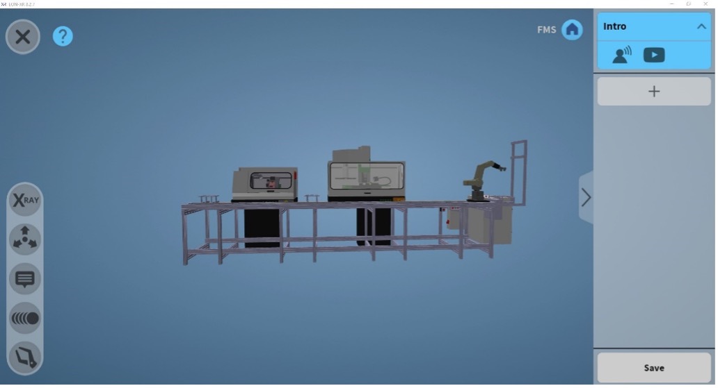 Figure 2: EON-XR 3D Lesson Development Environment. Courtesy: EON-XR Development Portal