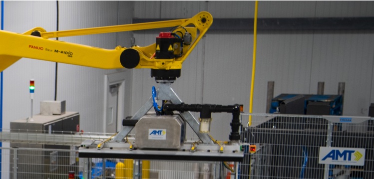 Automating palletizing and depalletizing is far from one-size-fits-all. Courtesy: Applied Manufacturing Technologies (AMT)