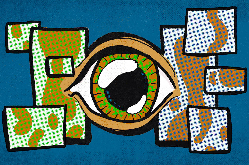 New research from MIT suggests that a certain type of computer vision model that is trained to be robust to imperceptible noise added to image data encodes visual representations similarly to the way humans do using peripheral vision. Courtesy: Jose-Luis Olivares, MIT