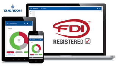 Emerson AMS Device Manager now supports FDI for HART instruments, assuring end users of multi-vendor operability. Courtesy: FieldComm Group