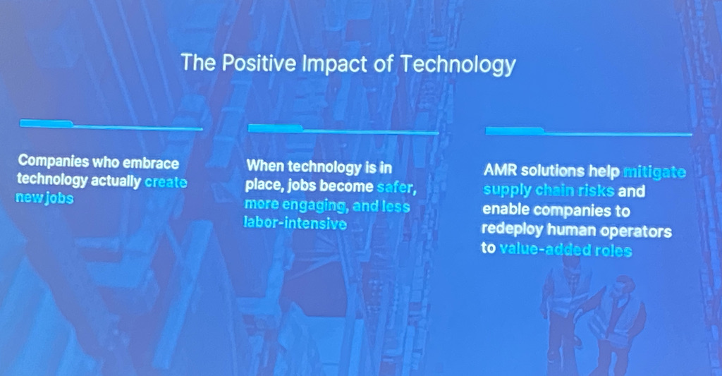 Companies that embrace automation and technology create new and more fulfilling jobs for their workers by removing the dull, dirty and dangerous ones through automation. Courtesy: Chris Vavra, CFE Media and Technology