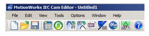 Figure 6: Yaskawa's MotionWorks IEC Cam Editor. Courtesy: Yaskawa