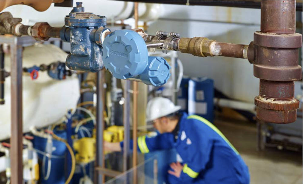 Figure 2: Emerson’s Rosemount 708 Wireless Acoustic Transmitter provides visibility into steam trap operation and condition by analyzing ultrasonic noise signatures. Courtesy: Emerson 