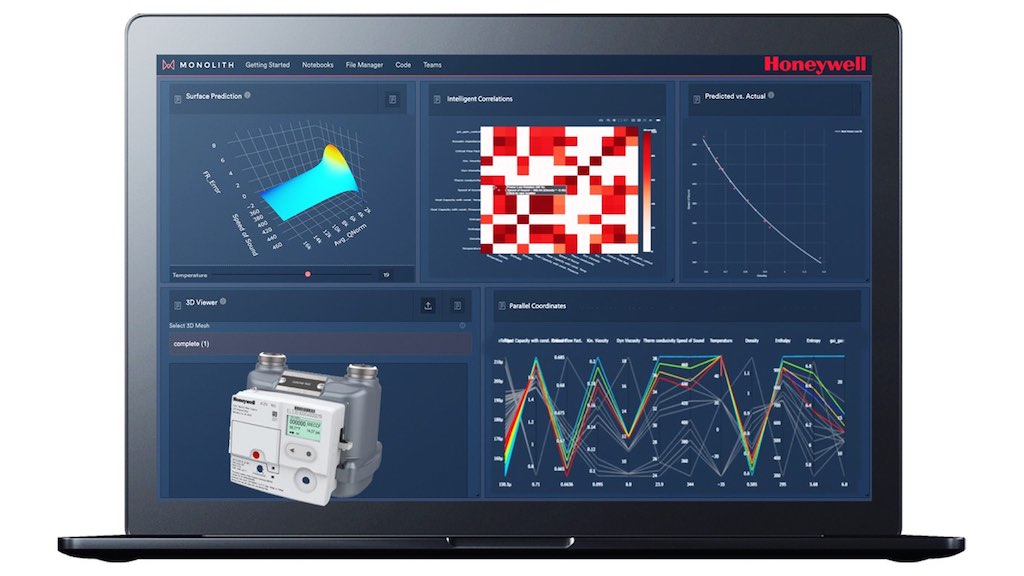 Figure 1: Designing and optimizing a residential gas meter can be an expensive and time-consuming undertaking. Using Monolith, the engineers at Honeywell can optimize their gas meters much faster using a data-driven approach. Courtesy: Honeywell