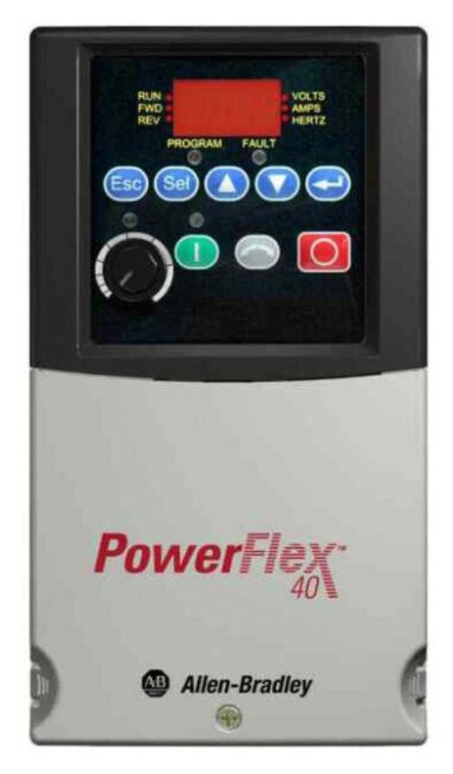 Figure 10: PowerFlex 40 VFD with front accessible controls. Courtesy: Automation LLC