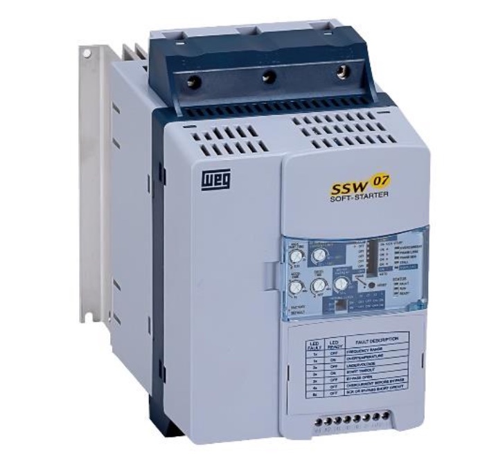 Figure 4: Example of a Weg-brand soft starter. Courtesy: Automation LLC