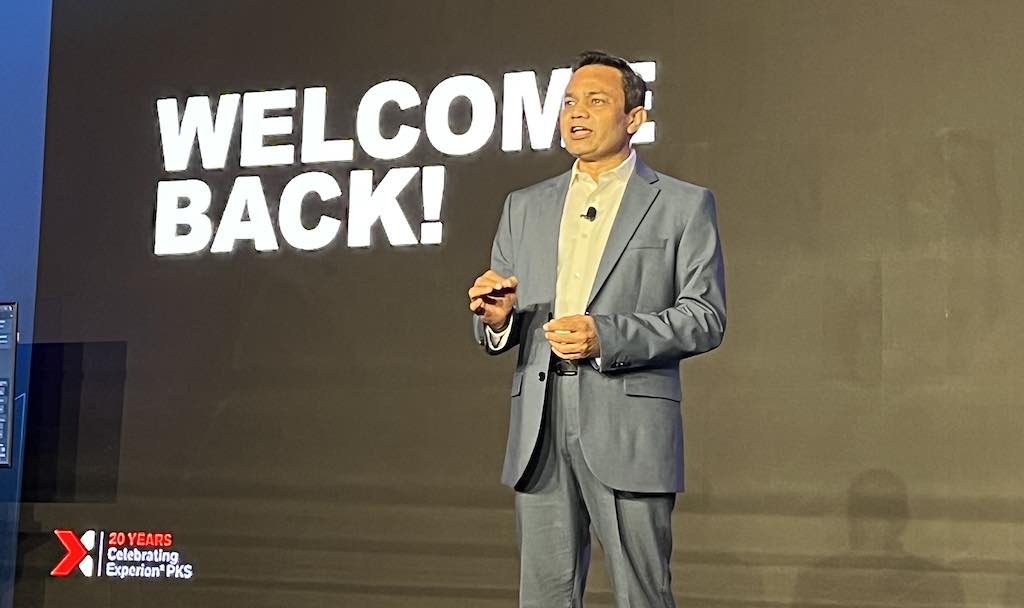 Pramesh Maheshwari, president and CEO, Honeywell Process Solutions at the Honeywell User Group (HUG) in Orlando. Courtesy: Chris Vavra, CFE Media and Technology