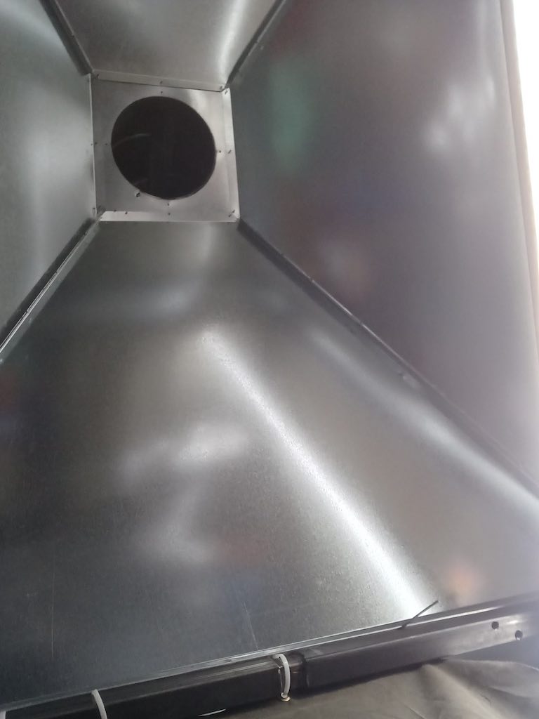 Applied welding expertise: Freedman Seating Co. fabricated and welded the welding hoods for the two collaborative welding robot workcells. Courtesy: Mark T. Hoske, Control Engineering