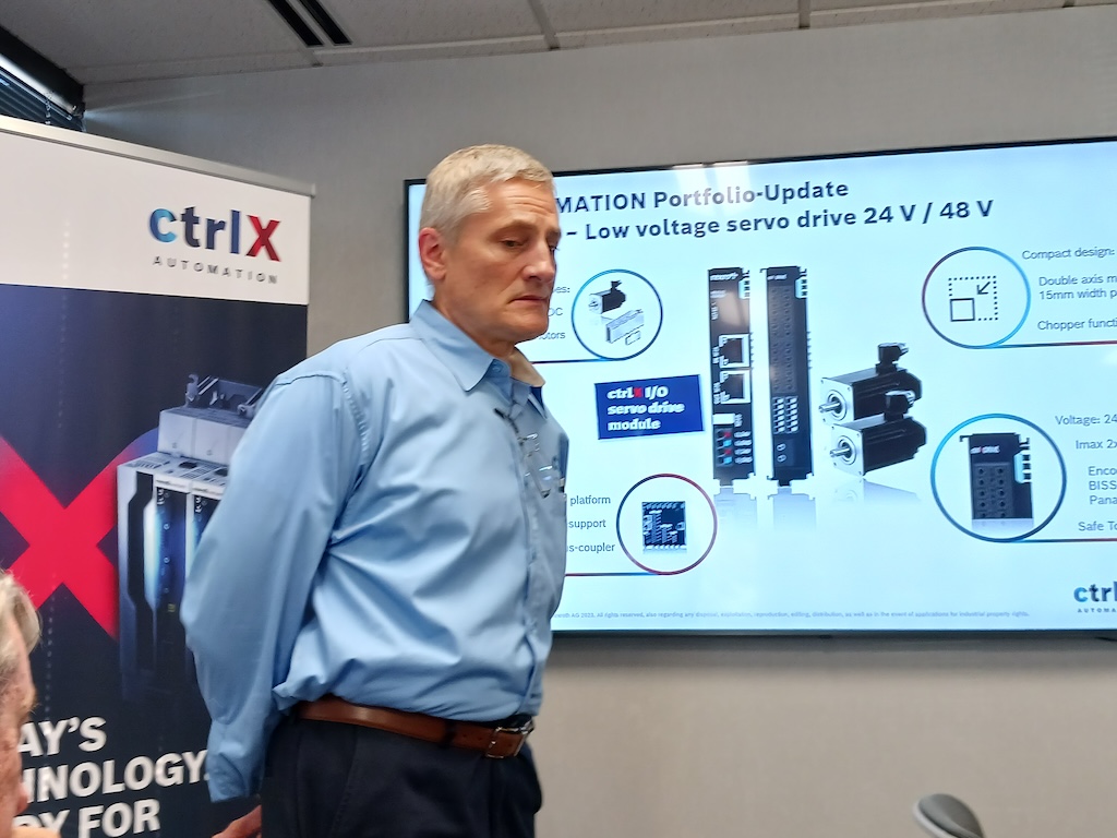 Figure 3: Because ctrlX Automation apps are containerized (think app store), connectivity and adding functionality is easier, with less work to integrate and no to low code, said Mike Mueller, production management leader, factory automation, automation and electrification, Bosch Rexroth. 