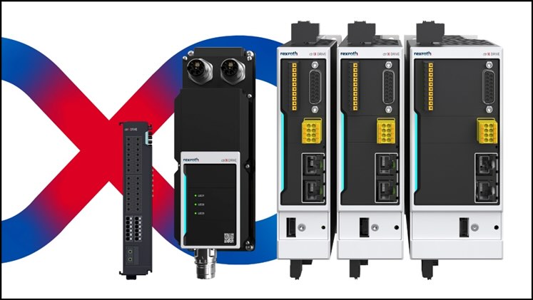 Figure 8: At SPS 2023, Bosch Rexroth will present three new solutions from the ctrlX Drive portfolio. 