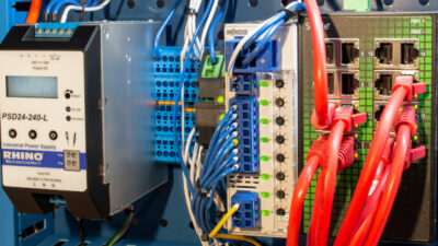 Figure 2: AutomationDirect offers power supplies, UPS’es, ECBs, and Ethernet network switches which provide various redundancy capabilities, and can be monitored and controlled remotely for improved control system uptime. Courtesy: AutomationDirect