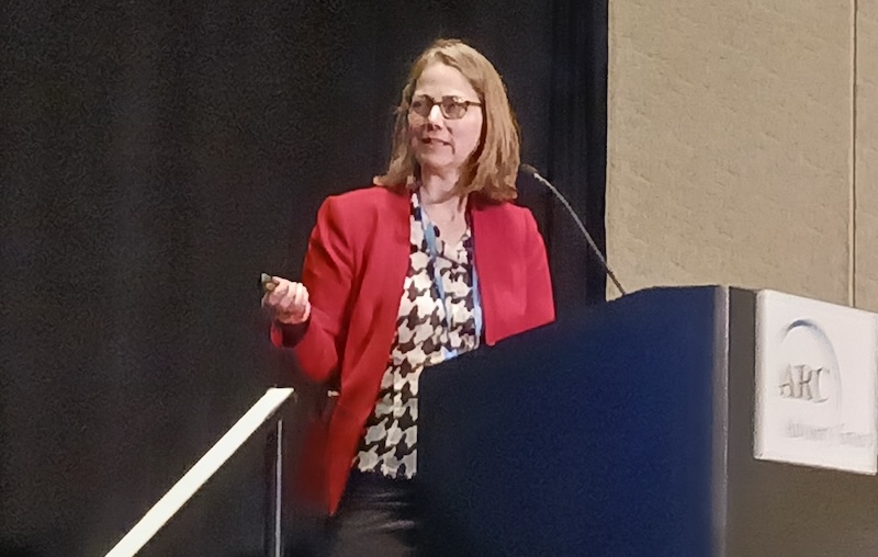 Figure 1: Rockwell Automation technologies integrated with the PlantPAx distributed control system can operate in a scalable, open, secure and lifecycle-managed way, explains Janet Foos, P.E., Rockwell Automation, director, product management process control and process lead, PlantPaX distributed control systems, at the 2024 ARC Industry Forum. 