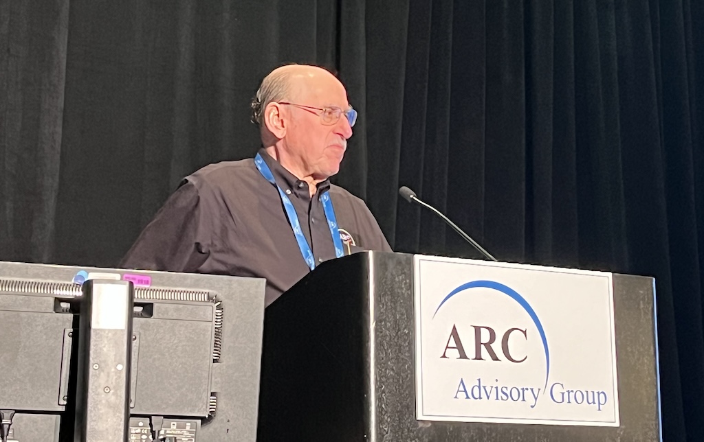 Sid Snitkin, vice president of ARC Advisory Group, talked about what industrial artificial intelligence (AI) can do and how it's been around for a long time.