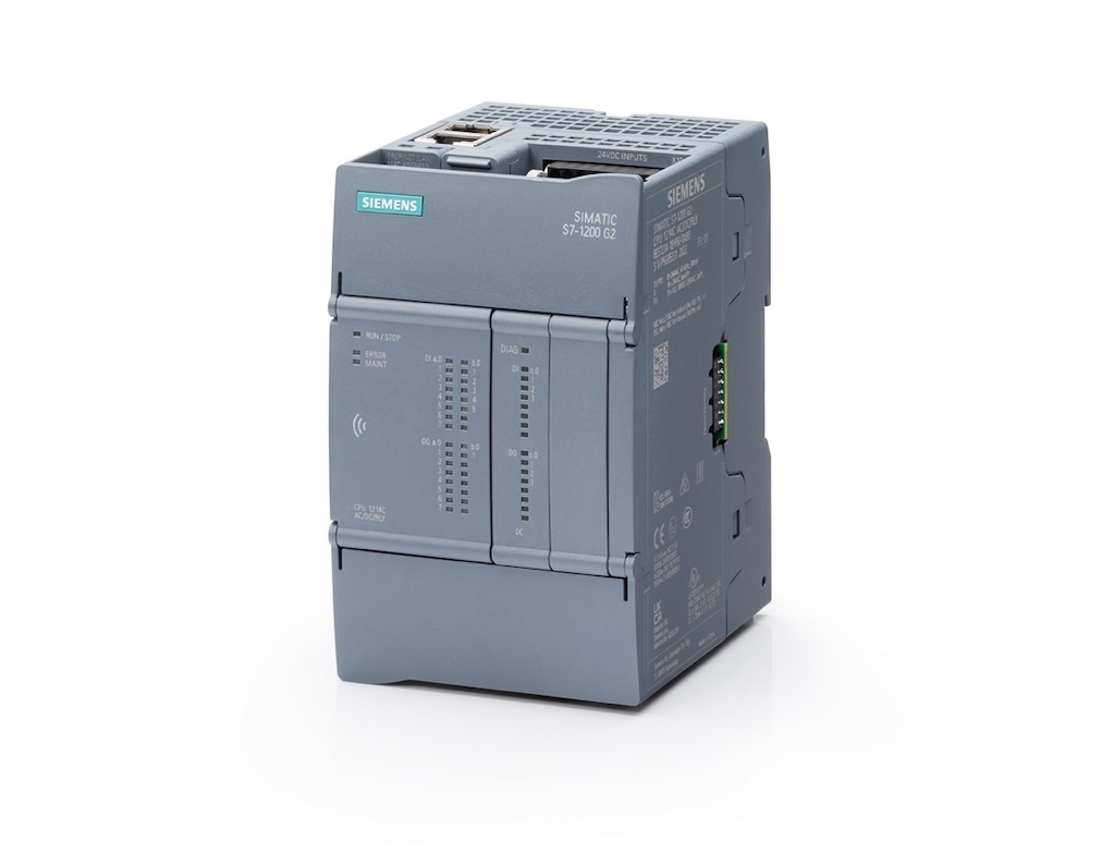 Figure 7: A new generation of Siemens controller, Siemens Simatic S7-1200 G2, part of the Siemens Xcelerator portfolio, made its North American debut at Automate 2024. With the controller, machine builders can control multiple coordinated axes and simple kinematics. Customers experience increased performance capabilities thanks to improved processing power, dedicated communication performance and more memory, Siemens said, as well as Near Field Communication (NFC) functionality with in-app access to diagnostic, operational, and device data. Plain text diagnostic information about the programmable logic controller (PLC) station reduces machine downtime and gives users quick access to data. 