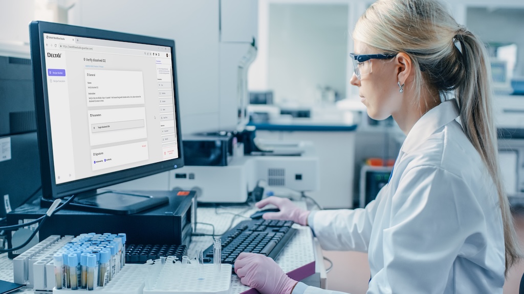 Figure 2: Software-as-a-service solutions, like Emerson's DeltaV Workflow Management, empower operators to quickly create recipe authoring workflows without any coding or IT expertise. 