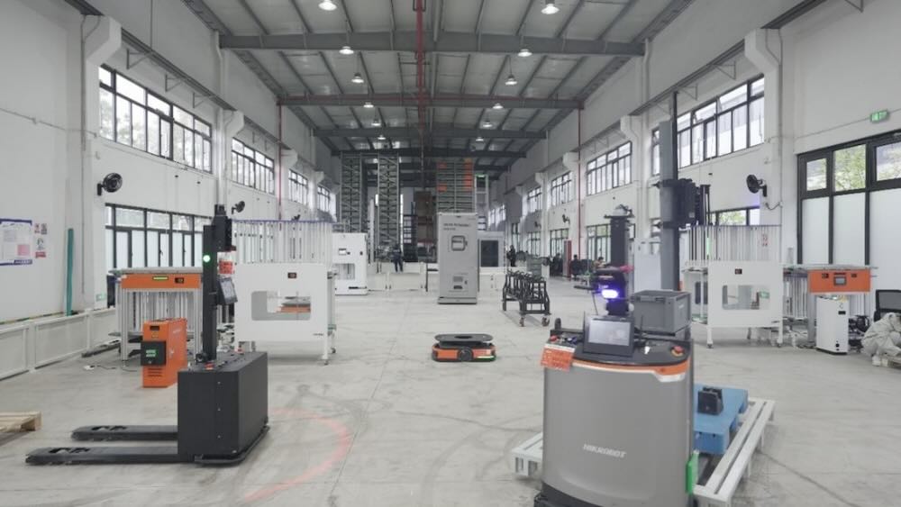 Hikvon Robotics provides many mobile robot types, such as fork picker robots, bin robots, latent robots and shift/heavy load robots, with more than 1,800 product models. In machine vision, it has industrial cameras, intelligent cameras, 3D cameras, intelligent code readers, vision controllers, lenses and light sources with more than 1,200 product models. Courtesy: Control Engineering China, Hikvon Robotics