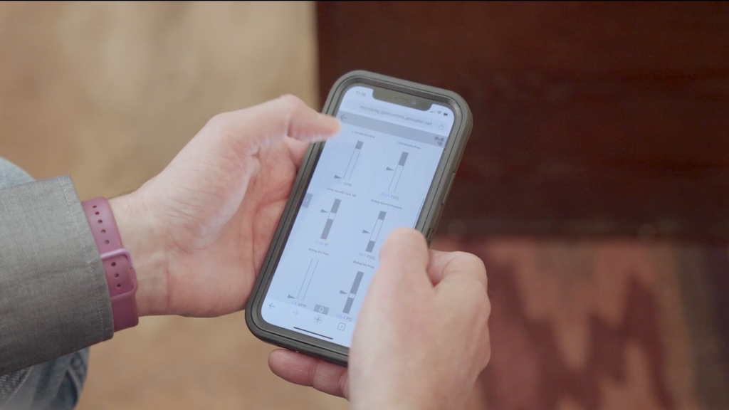 Figure 3: Mobile-responsive screens have enabled operators to quickly ascertain the status of the system on the plant floor or at a remote site. Mobile-responsiveness and accessibility were provided with Inductive Automation’s Ignition’s Perspective Module, allowing Flexware to develop screens and templatized views that smoothly transition from desktop to tablet and mobile. 