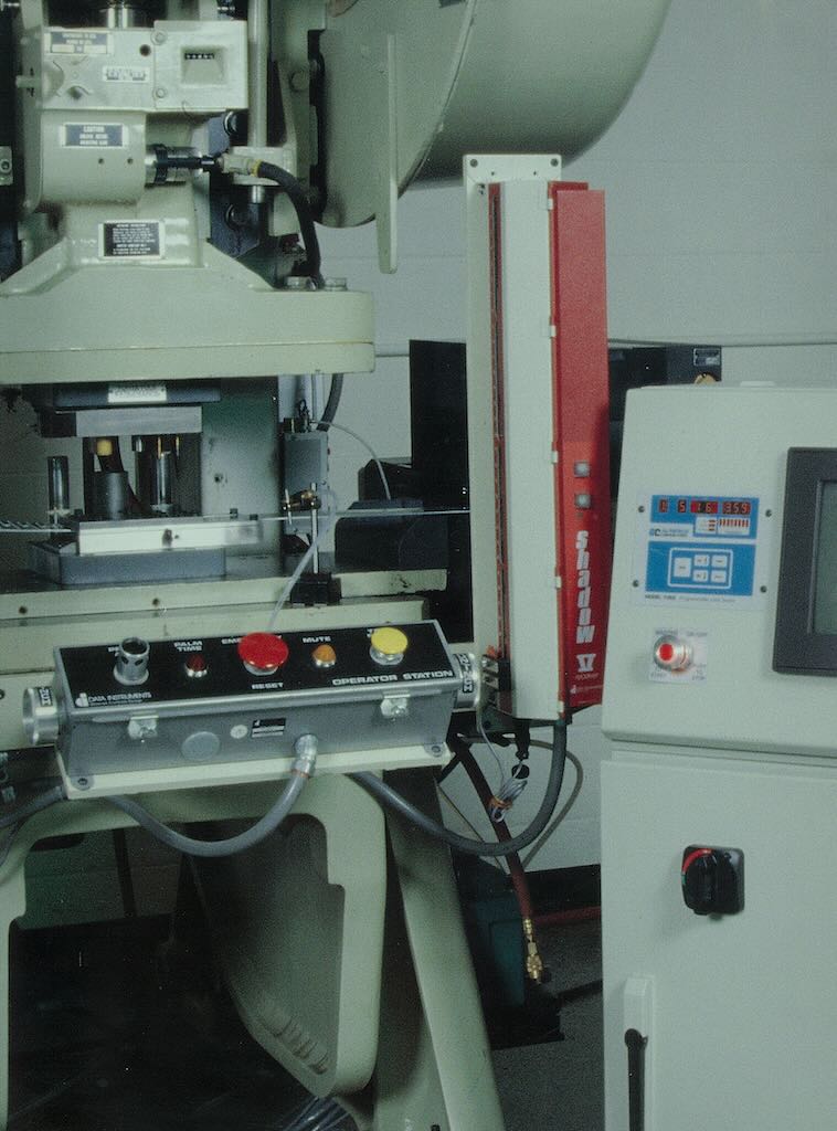 Metal Stamping Power Press using the newly invented PLS. 