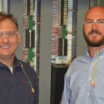 Matt Yarrison, Ph.D. (left), process engineer for Beam Suntory and Ryan Williams, project manager for Stone Technologies both said their collaboration on the Jim Beam plant system integration effort in Frankfort, Ky., helped create a successful outcome. C