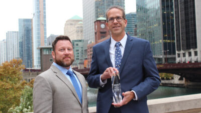 Jeremy Gibbs (left), director of sales and marketing, and Dave Blaida, president and CEO at Matrix Technologies. Courtesy: Katie Spain, CFE Media and Technology