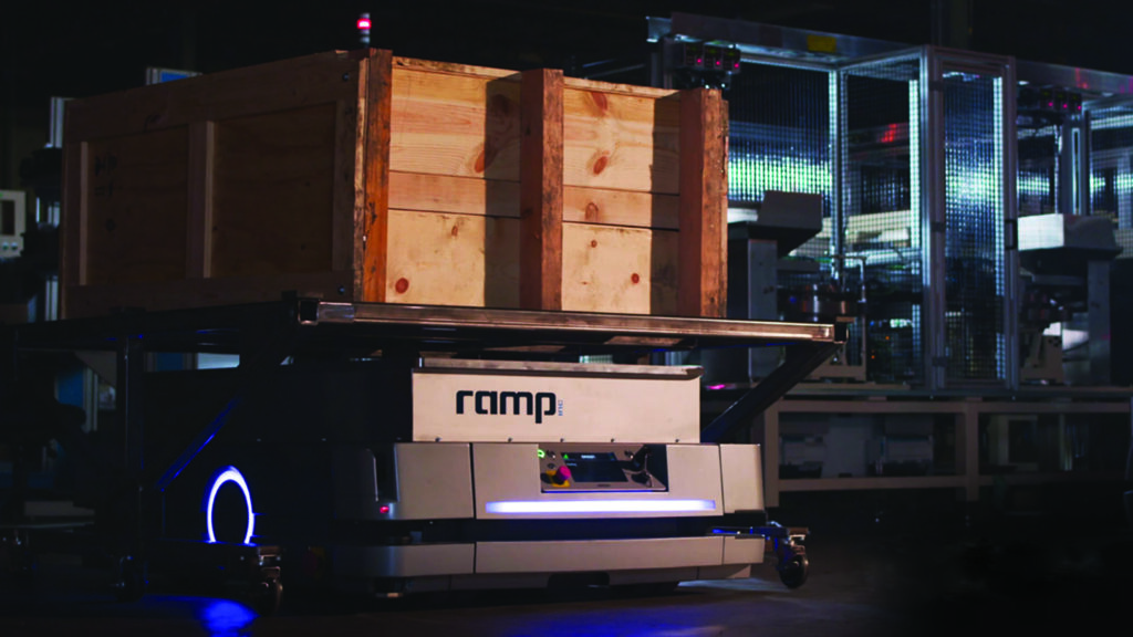 RAMP designs autonomous handling solutions by adopting the versatility of Omron’s mobile robots. Courtesy: Omron Automation