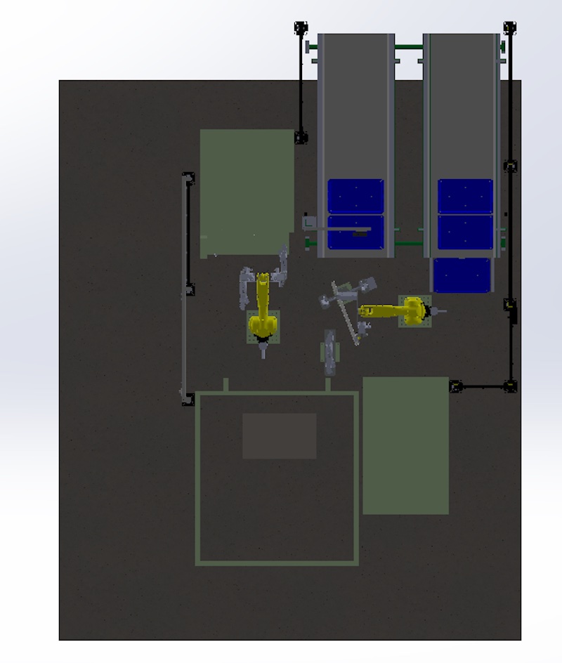 Figure 1: Plan view of the layout solution. Courtesy: Patti Engineering