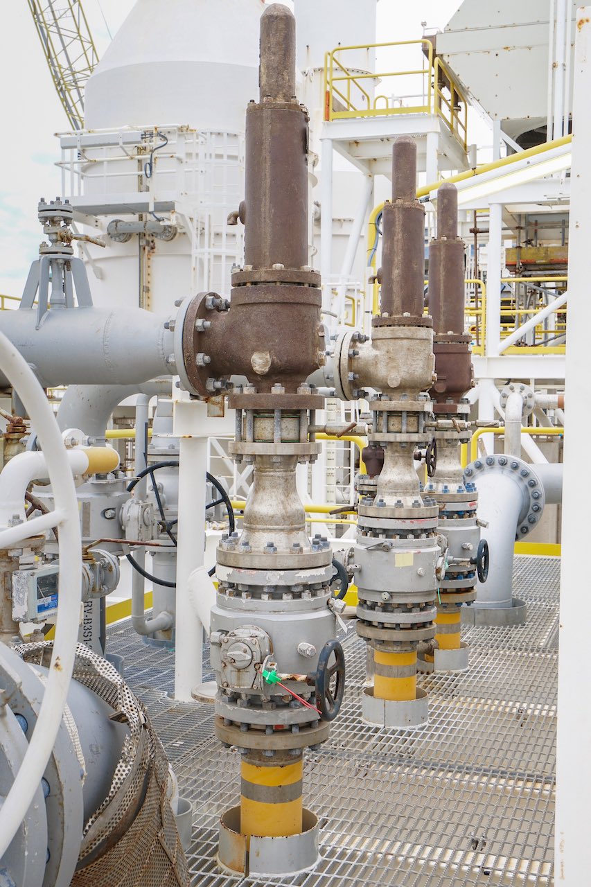 Figure 1: Process manufacturing plants have PRVs as part of any sealed system where pressure can develop. Large facilities can have hundreds. Courtesy: Emerson