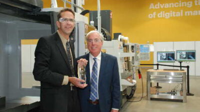 David Blaida (left) and David Bishop of Matrix Technologies Courtesy: CFE Media