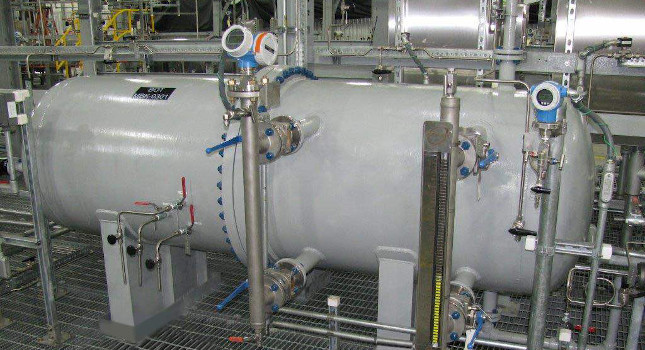 Figure 2: Horizontal oil-gas-water separator. Courtesy: Endress & Hauser