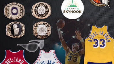 Kareem Abdul-Jabbar's memorabilia auction for his STEM camp netted almost $3 million. Courtesy: Camp Skyhook