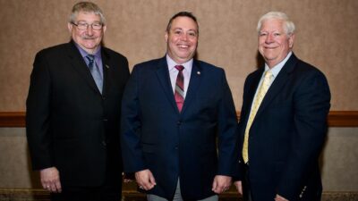 The Electrical Apparatus Service Association (EASA) named Brian Larry, Jerry Gray and Tim Bieber to their international board for the 2019-2020 administrative year. Courtesy: EASA